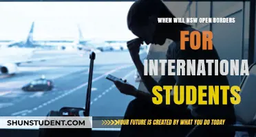International Students: NSW Border Plans and Updates