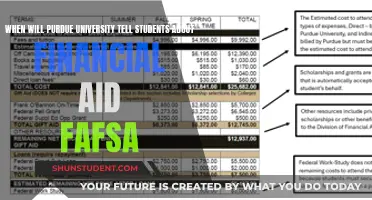 Purdue's Financial Aid Timeline: When Will Students Hear?