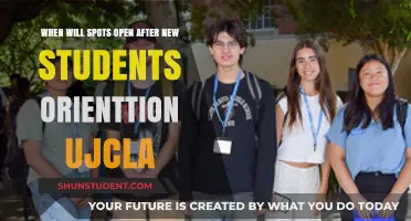 UCLA Post-Orientation Spot Availability: When Will Spaces Open Up?