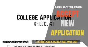 Step Up For Students: New Application Acceptance Timeline Revealed