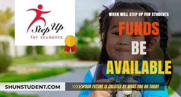 When Will Step Up for Students Funds Be Available?