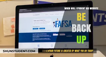 Student Aid Website Downtime: When Will Services Resume?