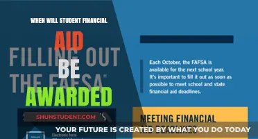 When Will Student Financial Aid Be Awarded: A Comprehensive Guide