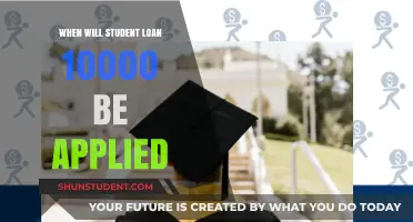$10,000 Student Loan Forgiveness: When Will It Be Applied?