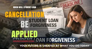 When Will Student Loan Cancellation Apply? Key Updates and Timeline