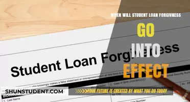 When Will Student Loan Forgiveness Take Effect: Key Dates Explained