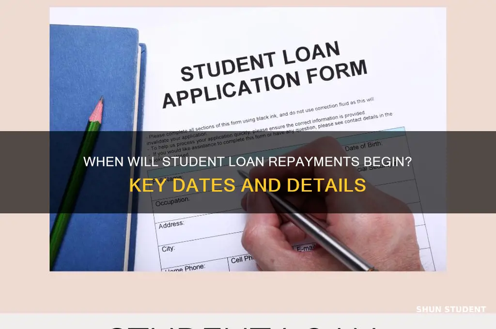 when will student loans begin