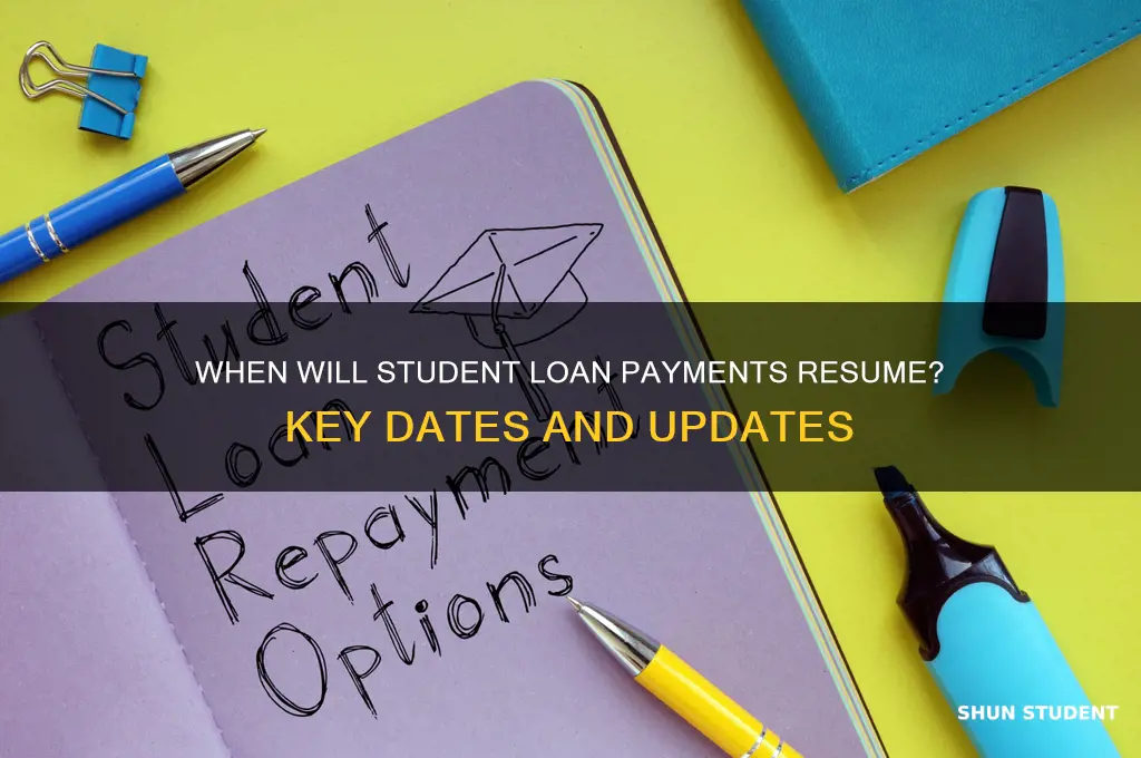 when will student loans have to be paid again