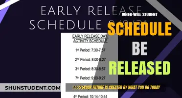 Anticipating Your Student Schedule Release: What You Need to Know