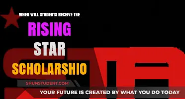 Rising Star Scholarship: Anticipated Release Date for Students
