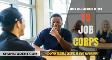 Job Corps Return: When Will Students Resume Training Programs?