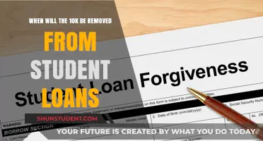 When Will the $10,000 Student Loan Forgiveness Be Removed?