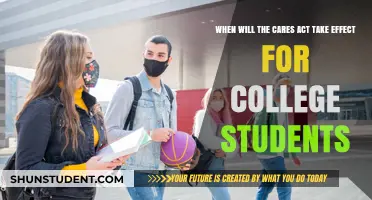 When Does the CARES Act Benefit College Students?