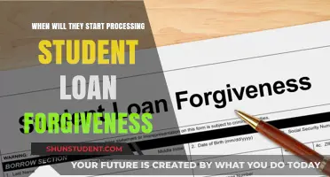 When Will Student Loan Forgiveness Processing Begin? What Borrowers Need to Know