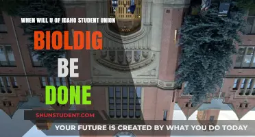 U of Idaho Student Union Bioldig Completion Timeline: What to Expect