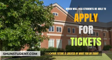 UGA Students: Ticket Application Timeline and Important Dates Revealed