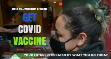 University Students: When Will We Get Vaccinated?