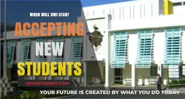 UWI New Student Admissions: Anticipated Start Dates and Updates