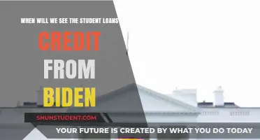 Biden's Student Loan Credit: When Will Borrowers Receive Relief?