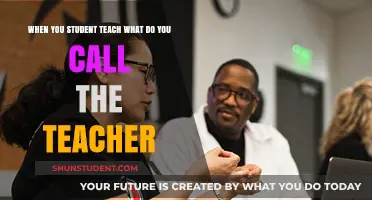 What to Call Your Cooperating Teacher During Student Teaching