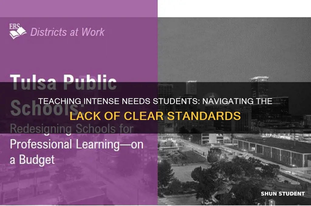 where are the standards to teach to intense needs student