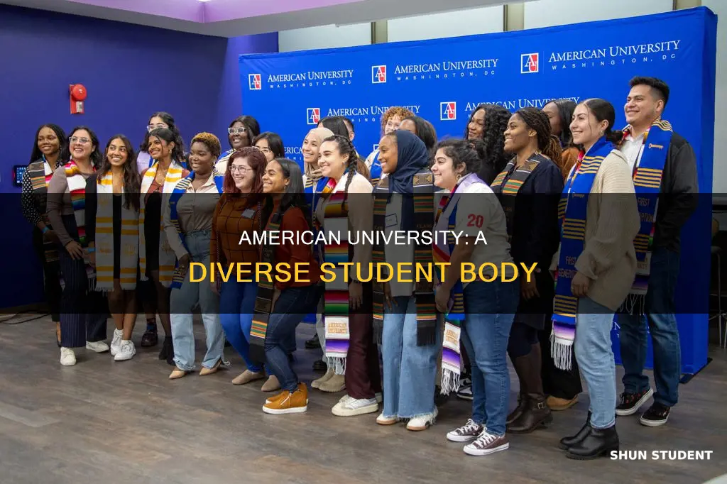 where are the students from at american university