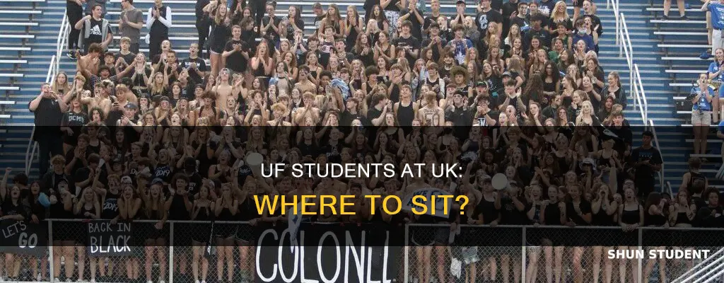 where are uf student ticket seats at university of kentucky