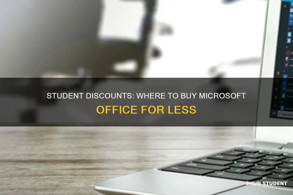 where can i buy microsoft office with a student discount
