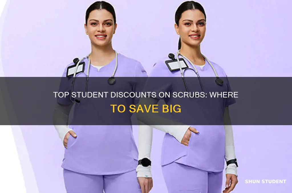 where can i get a student discount on scrubs