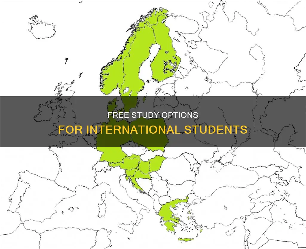 where can i study for free as an international student