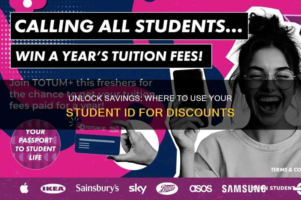 where can i use my student id for discounts