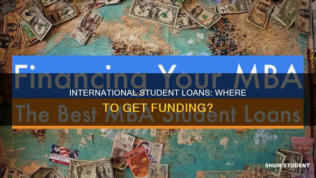 where can international students get loans