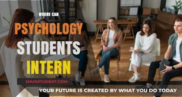 Psychology Students: Best Places to Intern