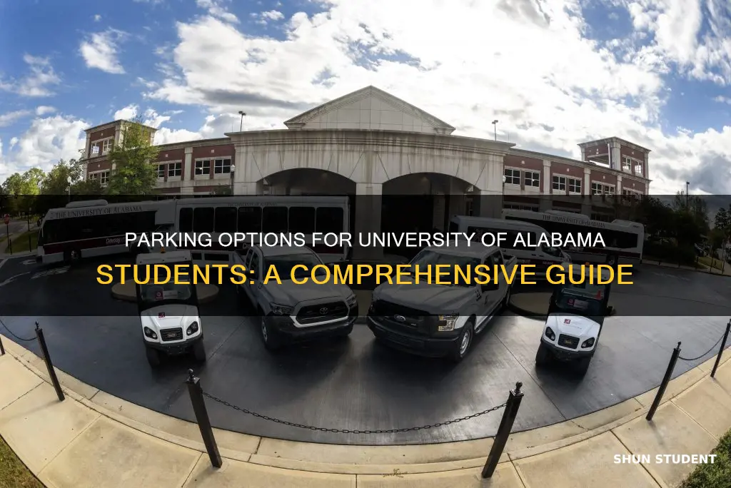 where can university of alabama students park