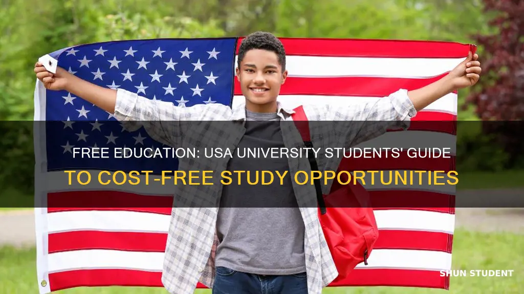 where can usa university students study for free