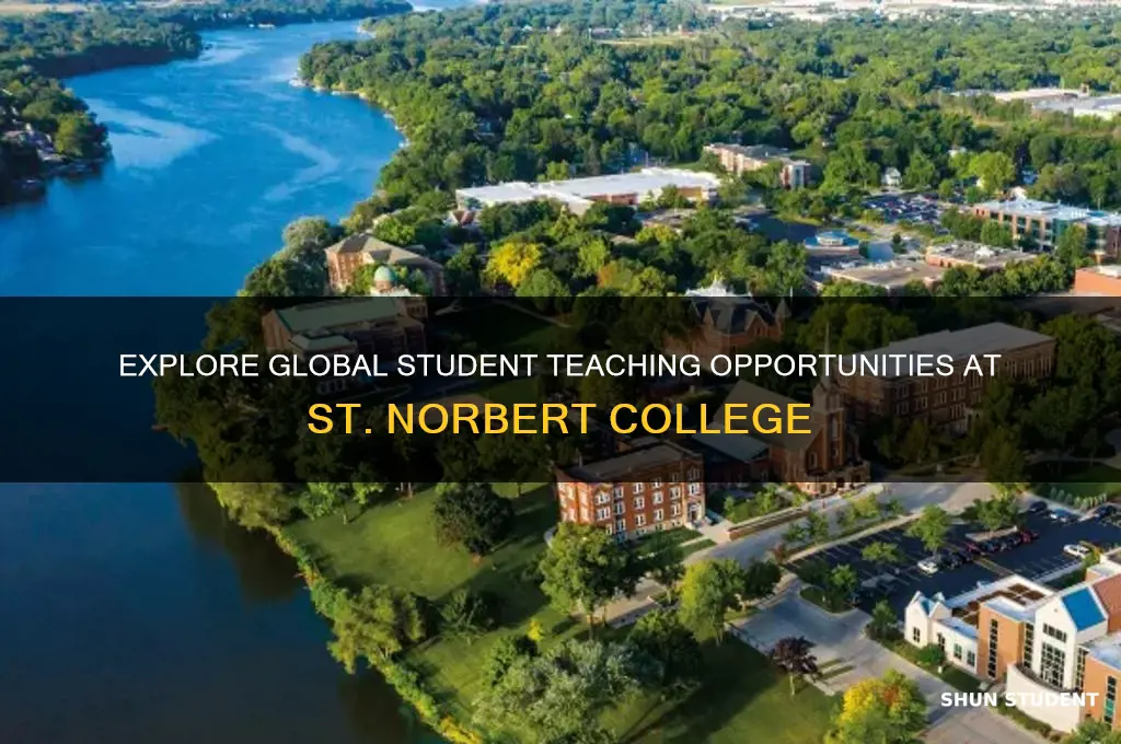 where can you student teach abroad at st norbert
