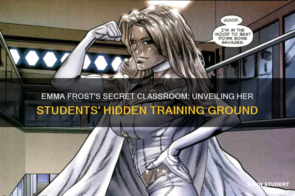 where did emma frost teach her students