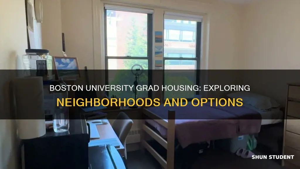 where do boston university grad students live