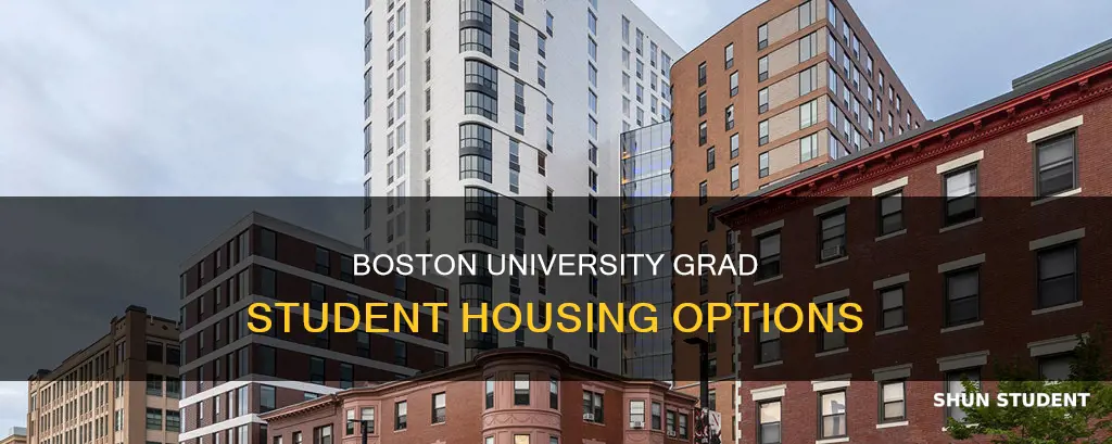 where do boston university grad students live