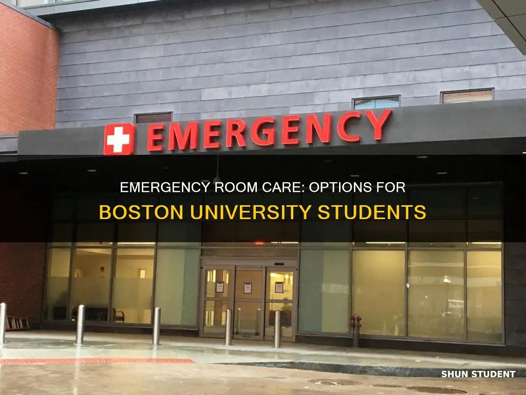 where do boston university students go for emergency room care
