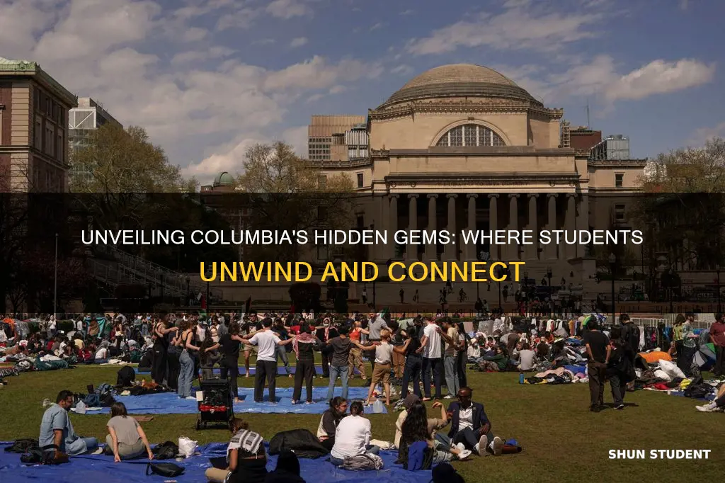 where do columbia university students hang out