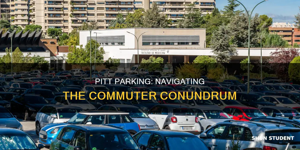 where do commuter students park at university of pitt