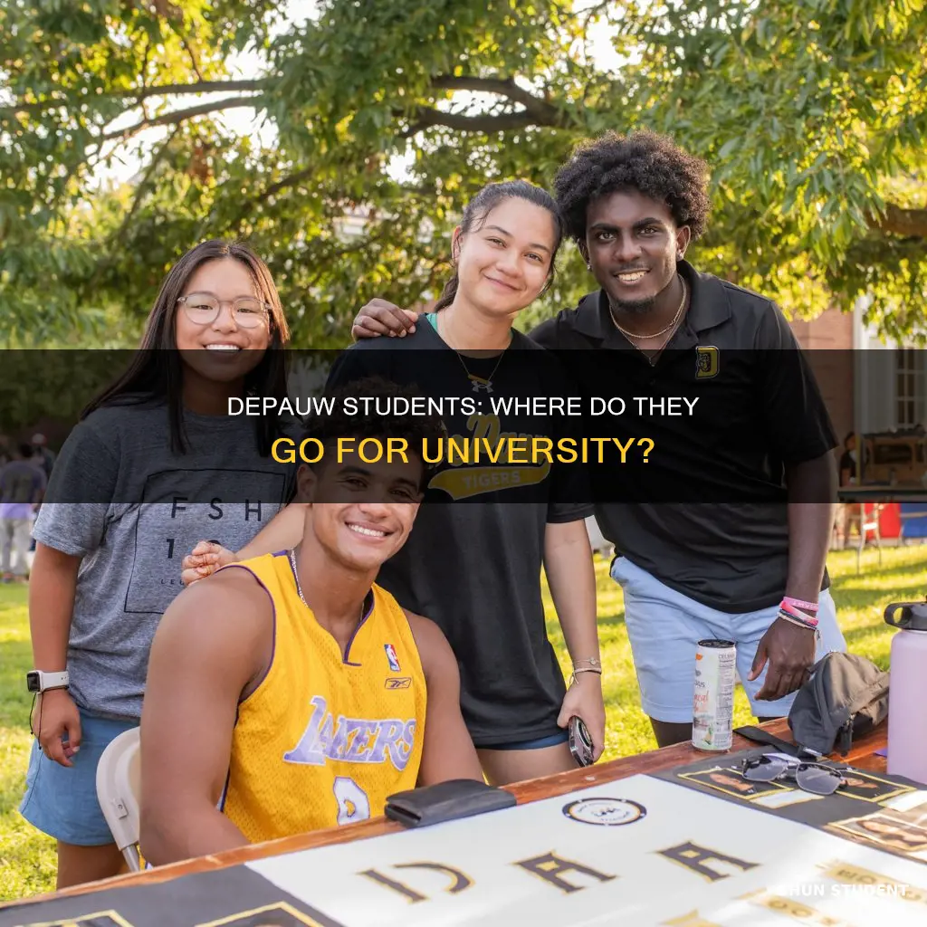 where do depauw students go to university
