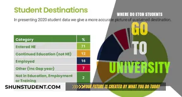 Eton Students: Where Do They Go to University?