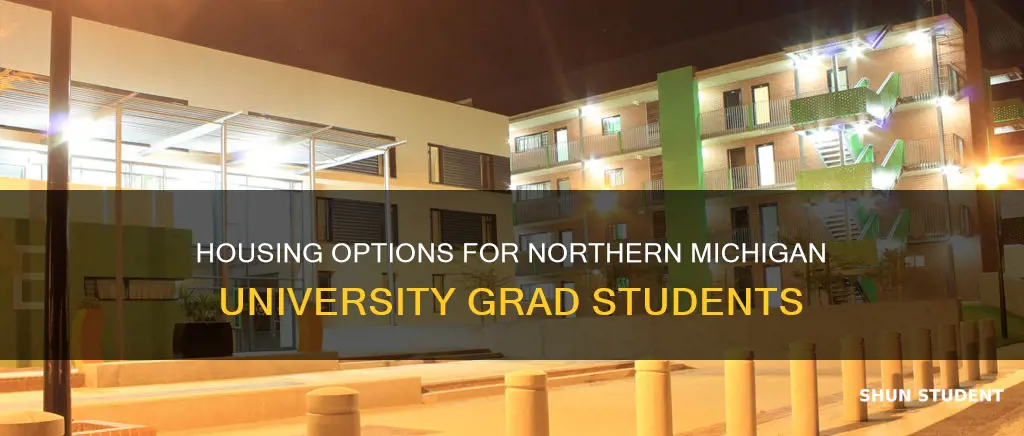 where do grad students live at norther michigan university