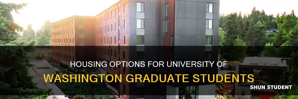 where do graduate students live at university of washington