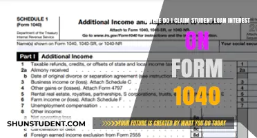Claiming Student Loan Interest on Form 1040: A Step-by-Step Guide