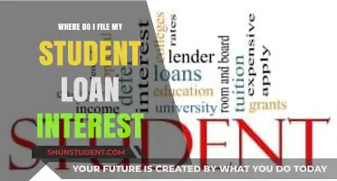 Where to File Student Loan Interest: A Step-by-Step Guide