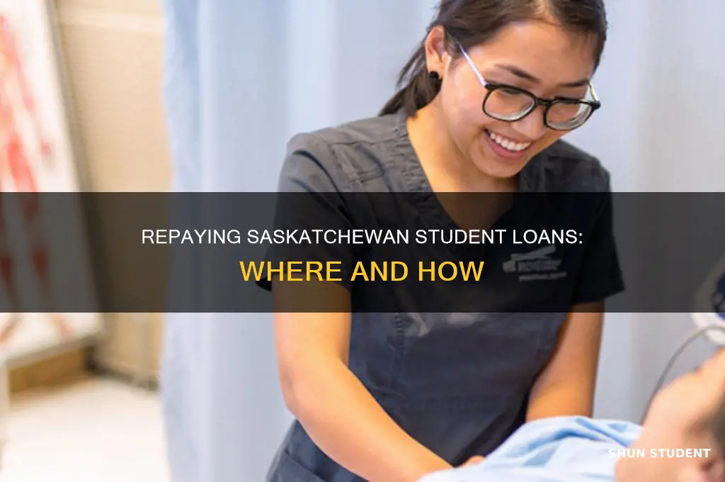 where do i pay back my canada saskatchewan student loan