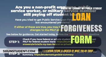 Where to Submit Your Public Student Loan Forgiveness Form: A Guide